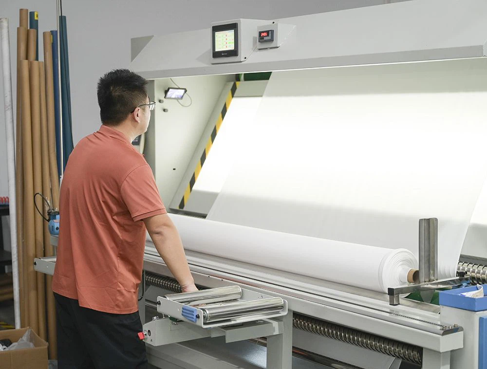 Quality Inspection of Brushed knit fabric001 Quality Inspection of Brushed knit fabric001